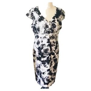 Rabbit rabbit rabbit design cap sleeves dress size 14